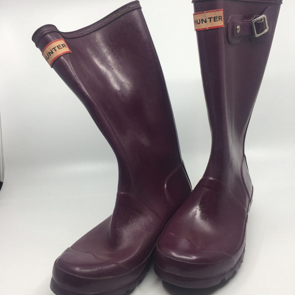 Unisex Hunter Boots Brown Size US 3M/4F - Picture 5 of 8